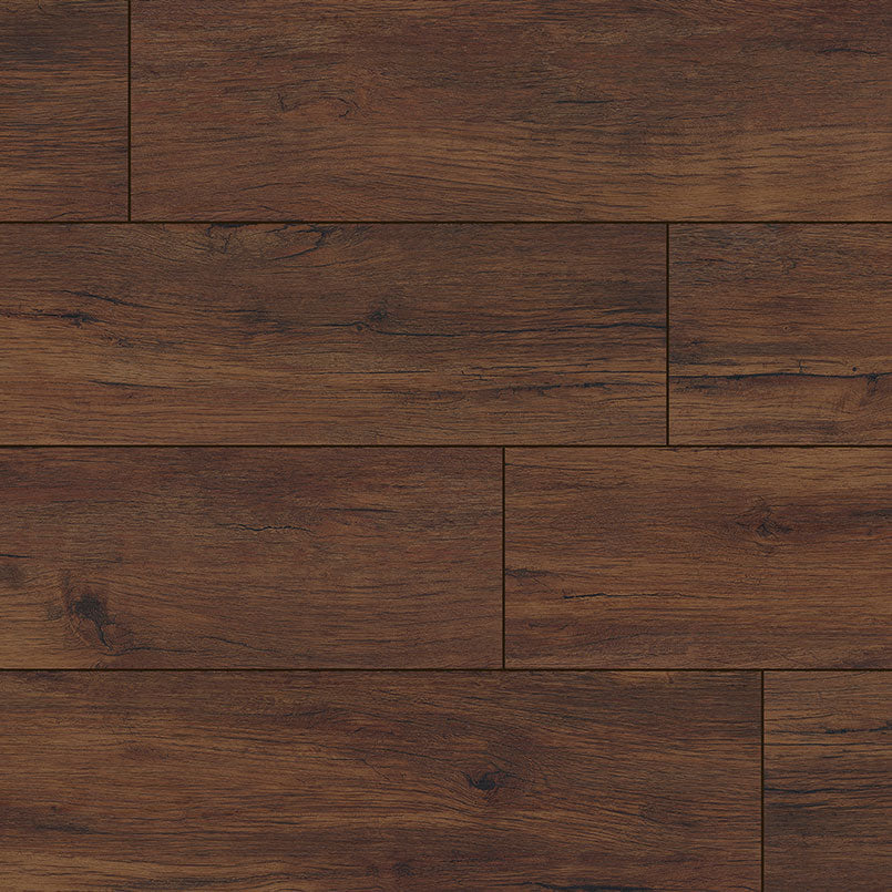 MSI XL Cyrus Braly Luxury Vinyl Planks (22.44 SQFT box) feature dark brown rigid core, natural wood grain, and subtle knots for a hardwood look. Enjoy 100% waterproof flooring for lasting beauty and durability.